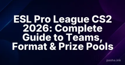 ESL Pro League CS2 2026: Complete Guide to Teams, Format & Prize Pools